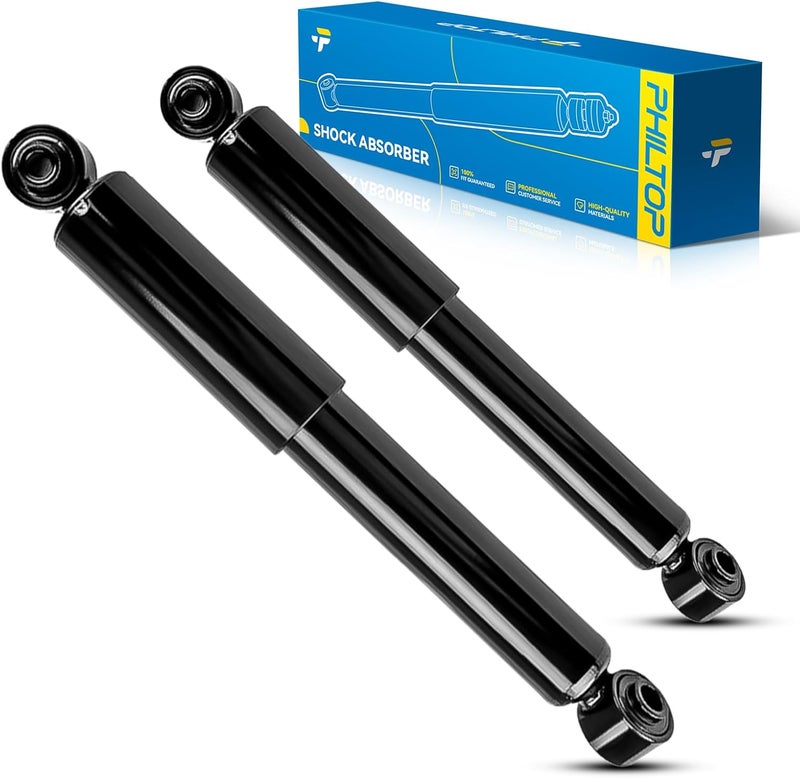 PHILTOP Rear Struts for HHR 2006-2011, Cobalt 2005-2010, Astra 2008-2008, G5 2007-2009, Shock Absorber Complete Suspension 5779 * 2, Struts with Coil Spring Assemblies SAA839 2 Pcs - Image 1